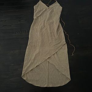 Gold mini dress size M